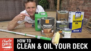 How to Clean amp Oil your Deck [upl. by Weingarten]