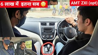 Driving 2021 Celerio ZXI AMT  How to Drive Automatic Car  Maruti Suzuki Celerio ZXI City Drive [upl. by Emor]