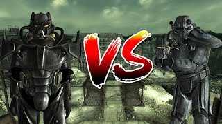 The Enclave Takeover Of The Citadel  BoS VS Enclave  Fallout New Vegas NPC Battles [upl. by Reisch]