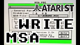 Convertir des fichiers MSA en disquettes pour Atari ST [upl. by Twum520]