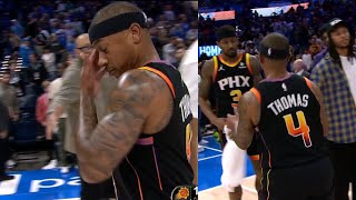 ISIAH THOMAS SHOWS EMOTION AFTER CATCHING FIRE IN 4TH PROVES TO EVERYONE FULL MOMENT amp HIGHLIGHTS [upl. by Nyvlem]