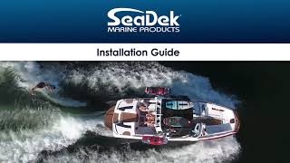 SeaDek Installation Video [upl. by Anitnemelc]