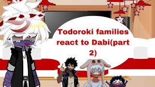 •Todoroki family react to Dabi•Part 2✌🏾 [upl. by Aigroeg]