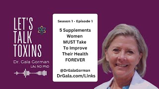 5 Supplements Women MUST Take To Improve Their Health FOREVER  S1 E1 [upl. by Tine]