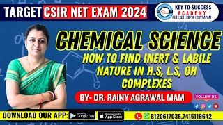 How To Find Inert And Labile nature In HSLS Oh Complexes [upl. by Otreblide]