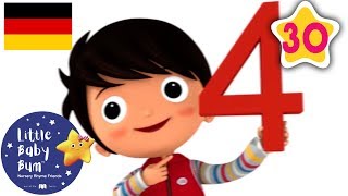 Nummer 4 Lied  Kinderlieder  Little Baby Bum Deutsch  Cartoon Für Kinder [upl. by Faustine]