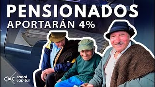 Aporte de salud de pensionados pasaría del 12  al 4 [upl. by Pacificia]