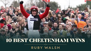 RUBY WALSHS 10 BEST CHELTENHAM FESTIVAL WINS [upl. by Fortunato152]