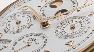 IWC Portugieser Perpetual Calendar 44 RefIW503701 Watch [upl. by Karub493]