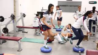 Equipe de France Féminine  Conseils de musculation [upl. by Kamat749]