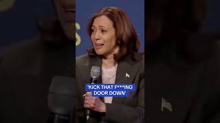 Kamala Harris Kick that f door down clip resurfaces [upl. by Yboc36]