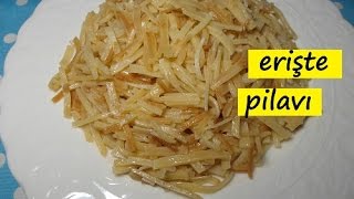 erişte pilavı  lezzet dünyası [upl. by Merrile]