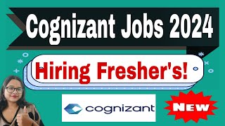 Cognizant WFH Job 2024 for Freshers Recruitment as Content Review Moderation Curation [upl. by Vezza]