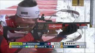 Biathlon Sprint der Männer in Ruhpolding 2013 [upl. by Season]