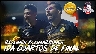 RESUMEN  DORADOS 10 CIMARRONES  IDA CUARTOS DE FINAL [upl. by Garlaand344]