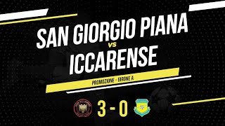 San Giorgio Piana  Iccarense  Promozione Sicilia  Highlights amp Goals [upl. by Lovich]