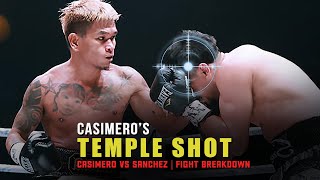 Fight Breakdown Casimero vs Sanchez  Temple Shot [upl. by Nnalatsyrc]