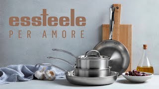 Essteele Per Amore  A lifetime of perfect cooking results [upl. by Leziar812]