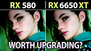 RX 580 vs RX 6650 XT  Worth Upgrading [upl. by Uphemia]