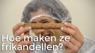 Hoe worden frikandellen gemaakt  Doen Ze Dat Zo  Het Klokhuis [upl. by Teerell]