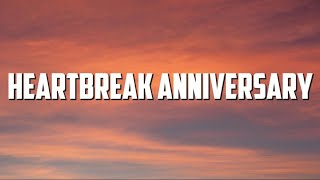 Giveon  Heartbreak Anniversary Lyrics [upl. by Eltsyek]