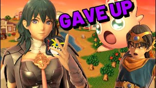 Byleth makes Everyone Give Up  Super Smash Bros Ultimate [upl. by Ahsinauq342]