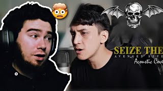 Avenged Sevenfold fan reacts to Seize the Day Acoustic Cover by Dimas Senopati [upl. by Ariet]