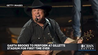 Garth Brooks To Perform At Gillette Stadium For First Time Ever [upl. by Leahcim390]