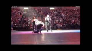 Jerry Only Singing the National Anthem at a Roller Derby [upl. by Melville]