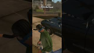 Da hood pt 1 goofyaah youtubeshorts memes funny viral gtasanandreas [upl. by Horst743]