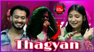 Coke Studio  Season 14  Thagyan  Zain Zohaib x Quratulain Balouch  Reaction  Happy Pills [upl. by Eltsirc]