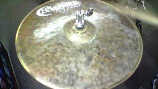 Bosphorus Master Vintage Hi Hat Cymbals 14quot  842t 1056b grams [upl. by Etteroma820]