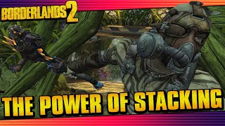 Borderlands 2  Krieg Has Become Too Powerful Maximum Stacking [upl. by Chiquita]