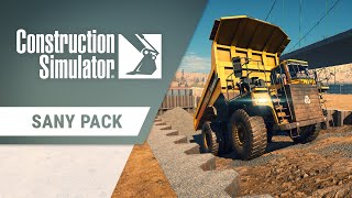 Construction Simulator  Sany Pack  Release Trailer [upl. by Riggall912]