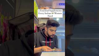 Essential Supplements Women health  Nutrition health womenhealth trendingsupplements viral [upl. by Nosyaj188]