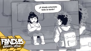 CÓMIC BNHA ¡ATRAPADO Fandub Latino [upl. by Betta]