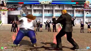 TEKKEN TAG2 UL 327 KNEE VS SAINT TRUE TEKKEN GOD MATCH [upl. by Kristianson]