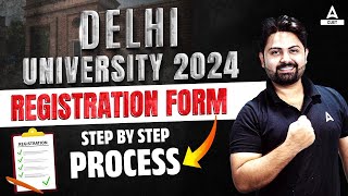 How to Fill DU Registration Form 2024 Step By Step Process  CUET 2024 Biggest Update🔥 [upl. by Dobson]