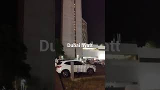 dubai hyatt regency tall building dubai tourist places theatre inside dubai viral trending [upl. by Edmead]