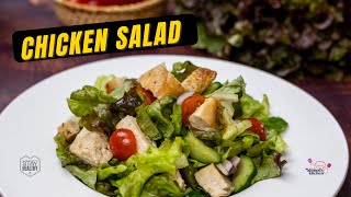 Healthy Chicken Salad Recipe by Ahmeds Kitchen  স্বাস্থ্যসম্মত এবং খুব সহজ চিকেন সালাদ [upl. by Atoel]