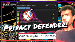 OampO ShutUp10  Recommended Settings To Use on Windows 11 amp 10 on 2023 for PC Guide  download link [upl. by Chong]