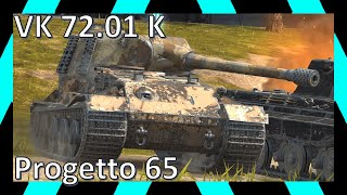 Progetto 65 VK 7201 K  Реплеи  WoT Blitz  Tanks Blitz [upl. by Attenehs]