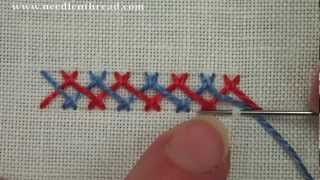 Double Herringbone Stitch [upl. by Dilaw]