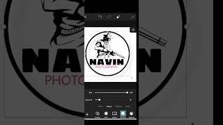 How to Create Logo in PicsArt [upl. by Anyd]