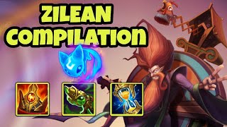 Zilean Compilation 2023 TimeWarping Mastery ⏳🕰️ [upl. by Herrah737]