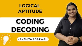 Aptitude Preparation for Campus Placements 29  CodingDecoding  Logical Aptitude [upl. by Sisco]