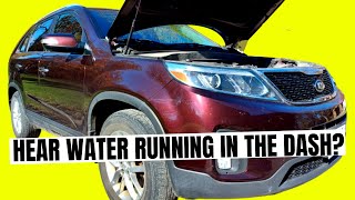 Water Sound in Dashboard of 2015 Kia Sorento  No Worries EASY FIX [upl. by Erikson]