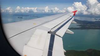 Thai AirAsia Airbus A320 Landing  Phuket FD 3525 [upl. by Reade]