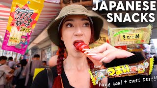 Tokyo Vlog Exploring Japan  HUGE Snack Haul [upl. by Gill]