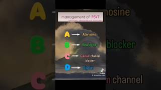 Treatment of paroxysmal supraventriculer tachycardia tachycardia medical reels shorts [upl. by Tybi215]